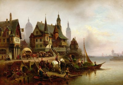 Am Ufer, 1872 von Wilhelm Meyerheim